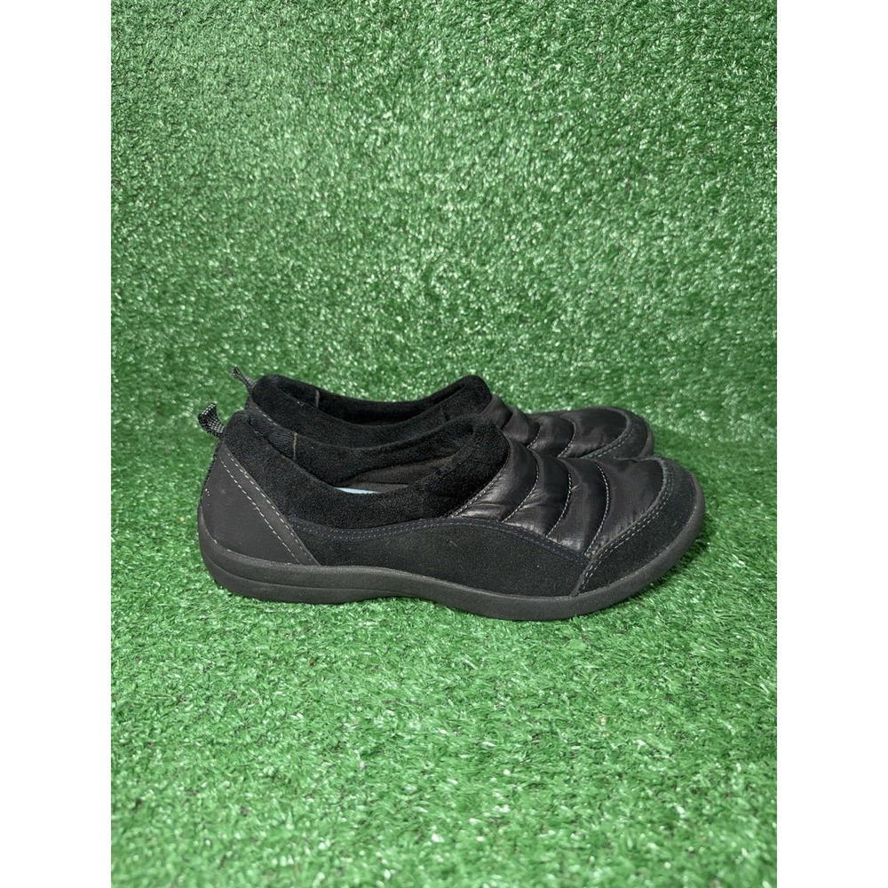 Easy Spirit Shoes Women Size 9 Maisee Black Casual Walking Clog Slip On Sneakers